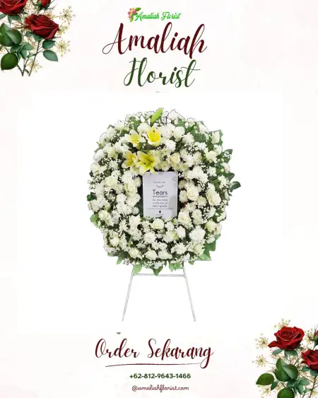 Krans Bunga Duka Kesiman Petilan